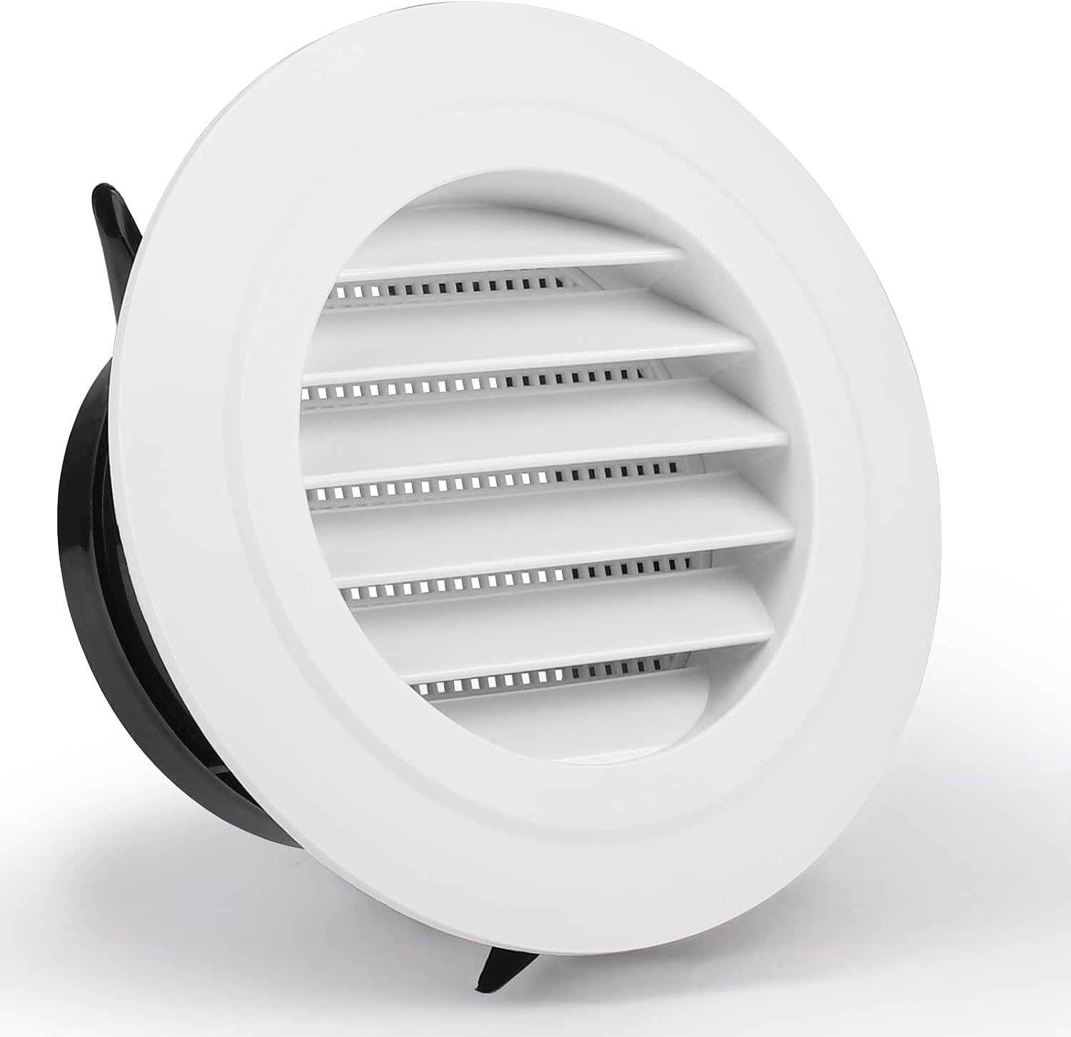 Afsluitrooster rond 100 mm - insectenbescherming - luchtvolume regeling - bevorderde luchtcirculatie - ServiceTopper