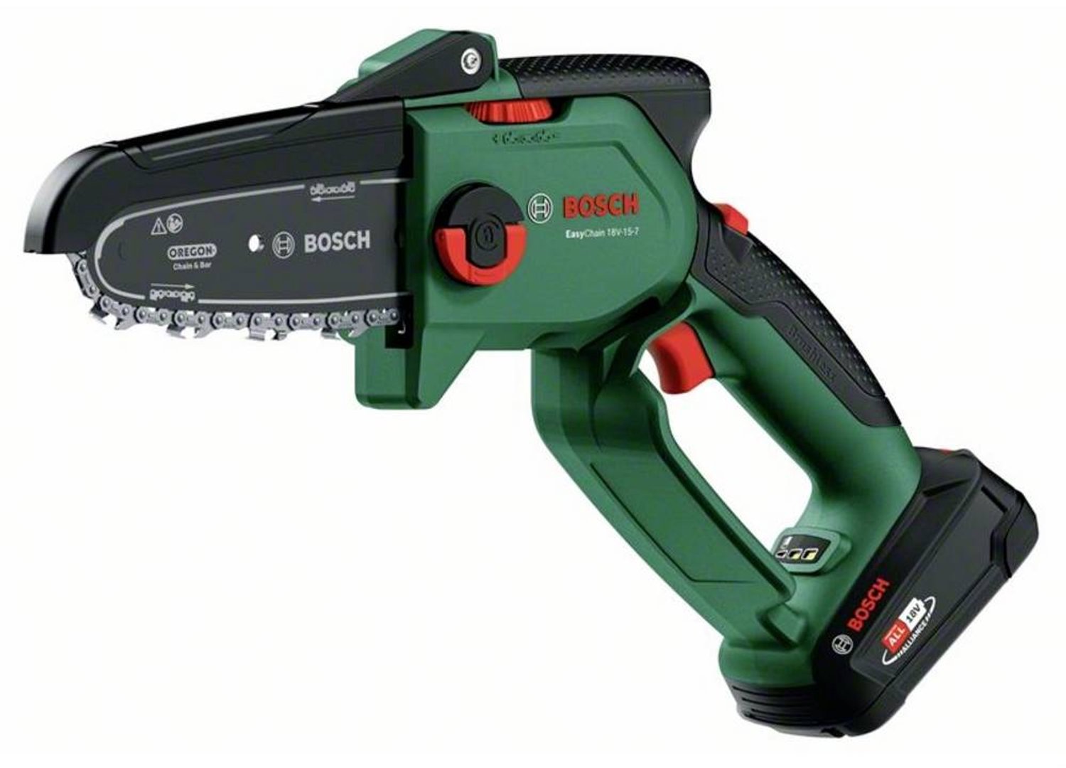 Bol.com Bosch EasyChain 18V-15-7 Kettingzaag - met 18 V accu en lader aanbieding