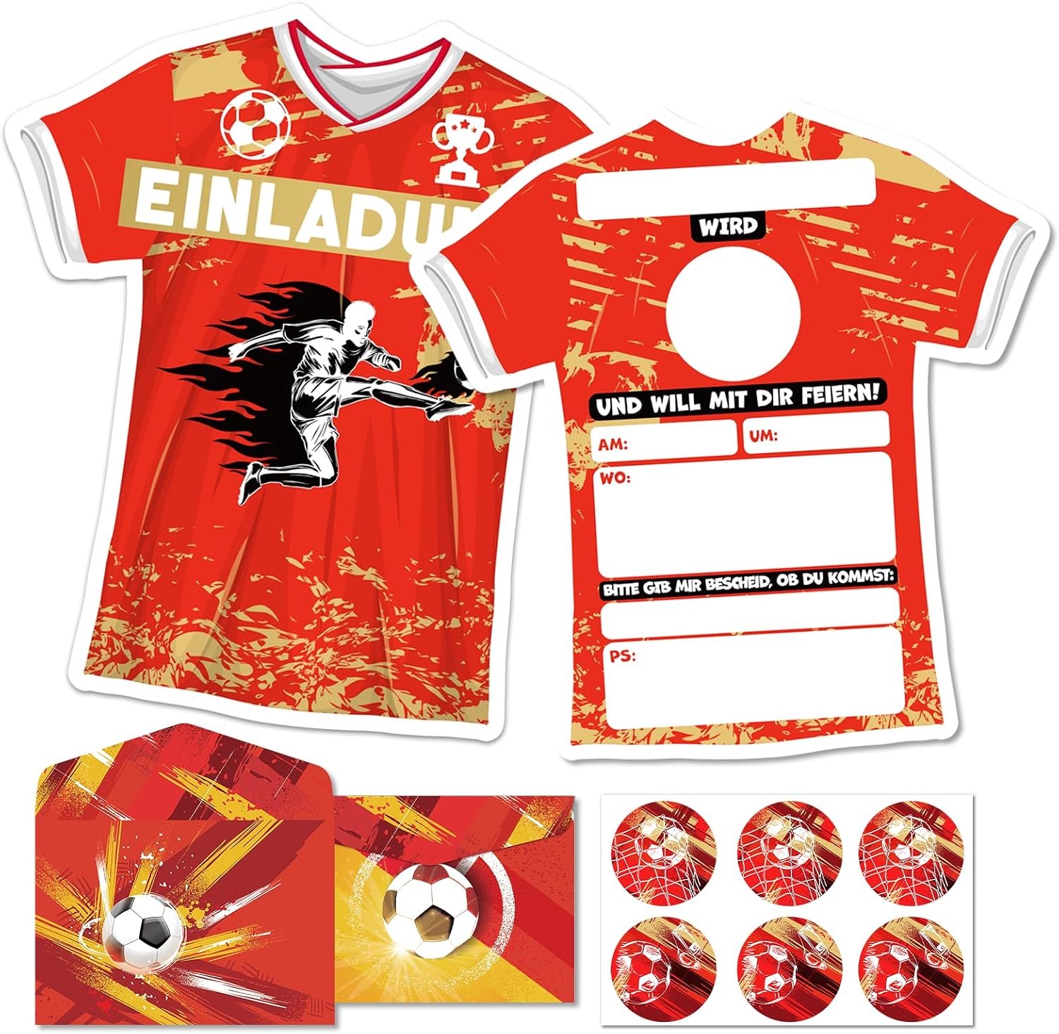 T-shirt Uitnodigingen Kinderfeest Jongens