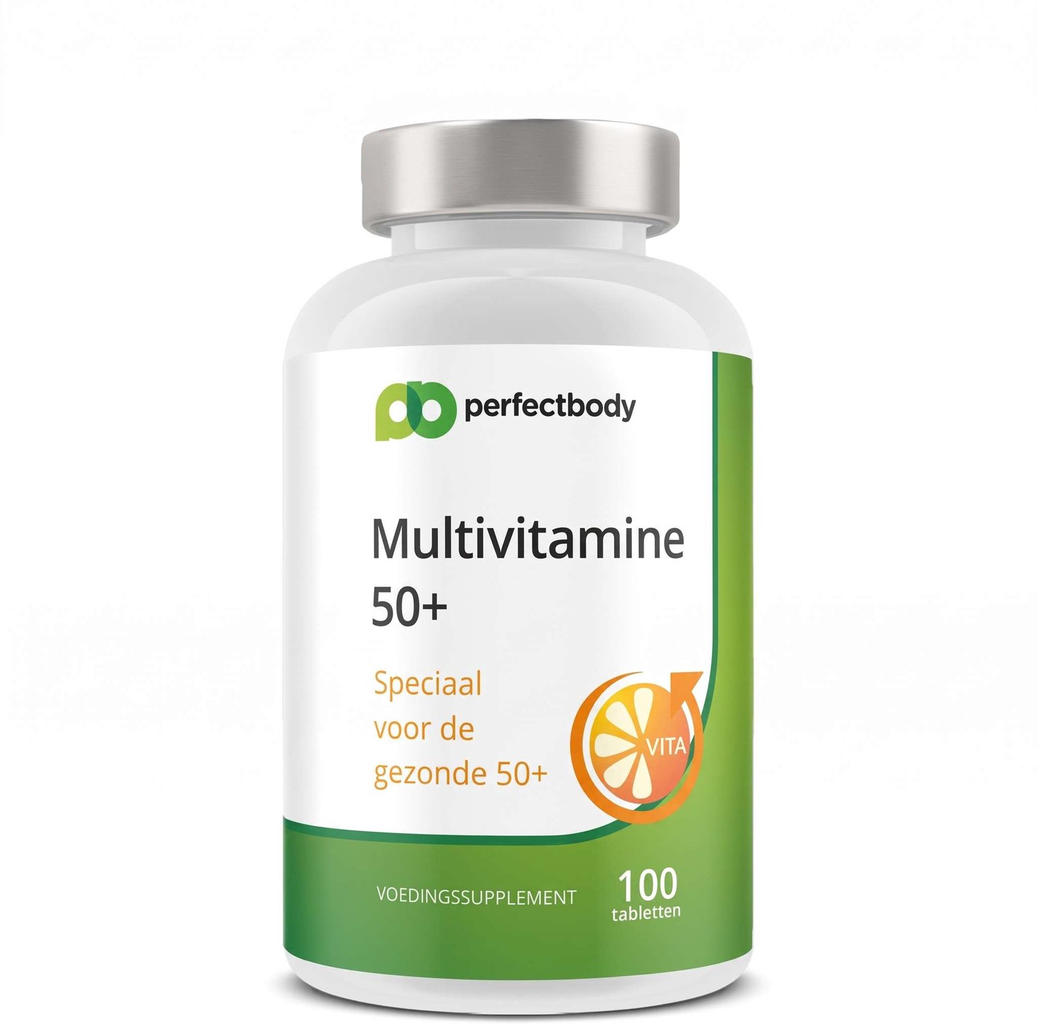 PerfectBody Multivitaminen 50+ - Vitamines en mineralen - 100 stuks