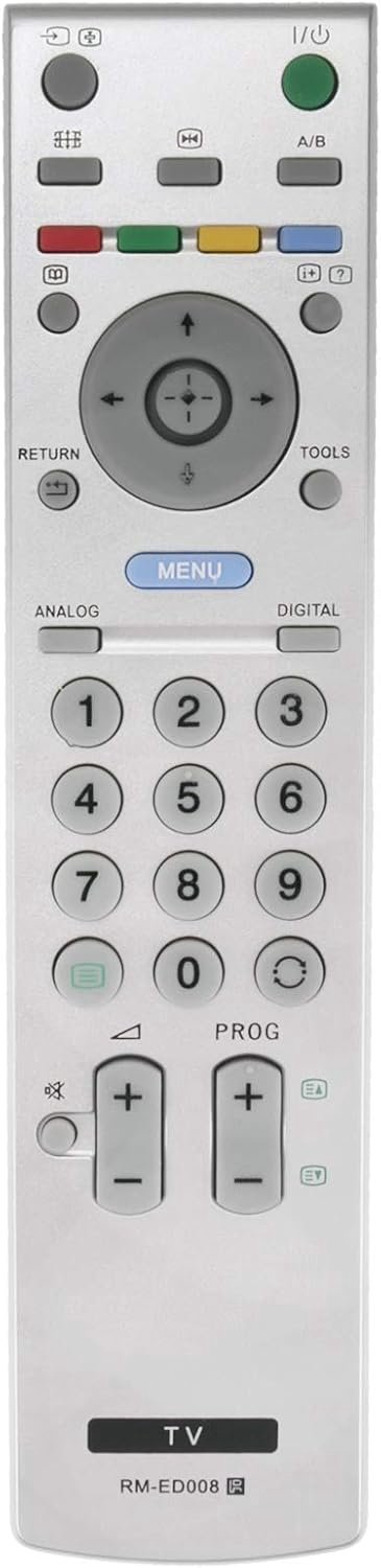 Afstandsbediening RM-ED008 - Vervanging voor Sony KDL-32/40/46 - Ideaal bij gebroken afstandsbediening - ServiceTopper