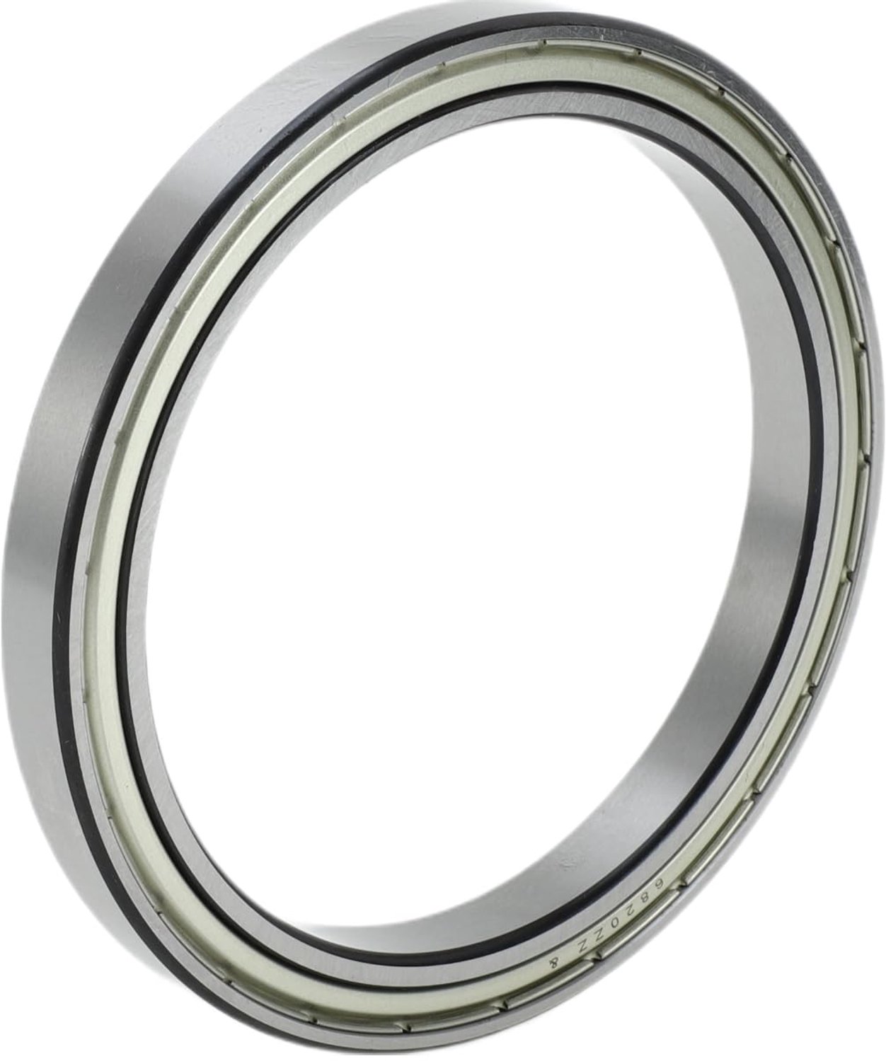 6820ZZ Diepe Groef Kogellagers P0 100x125x13mm Gesmeerde Lagers Dubbele Metalen Afdichting Zilveren Kleur Scooter Skateboard Wiel