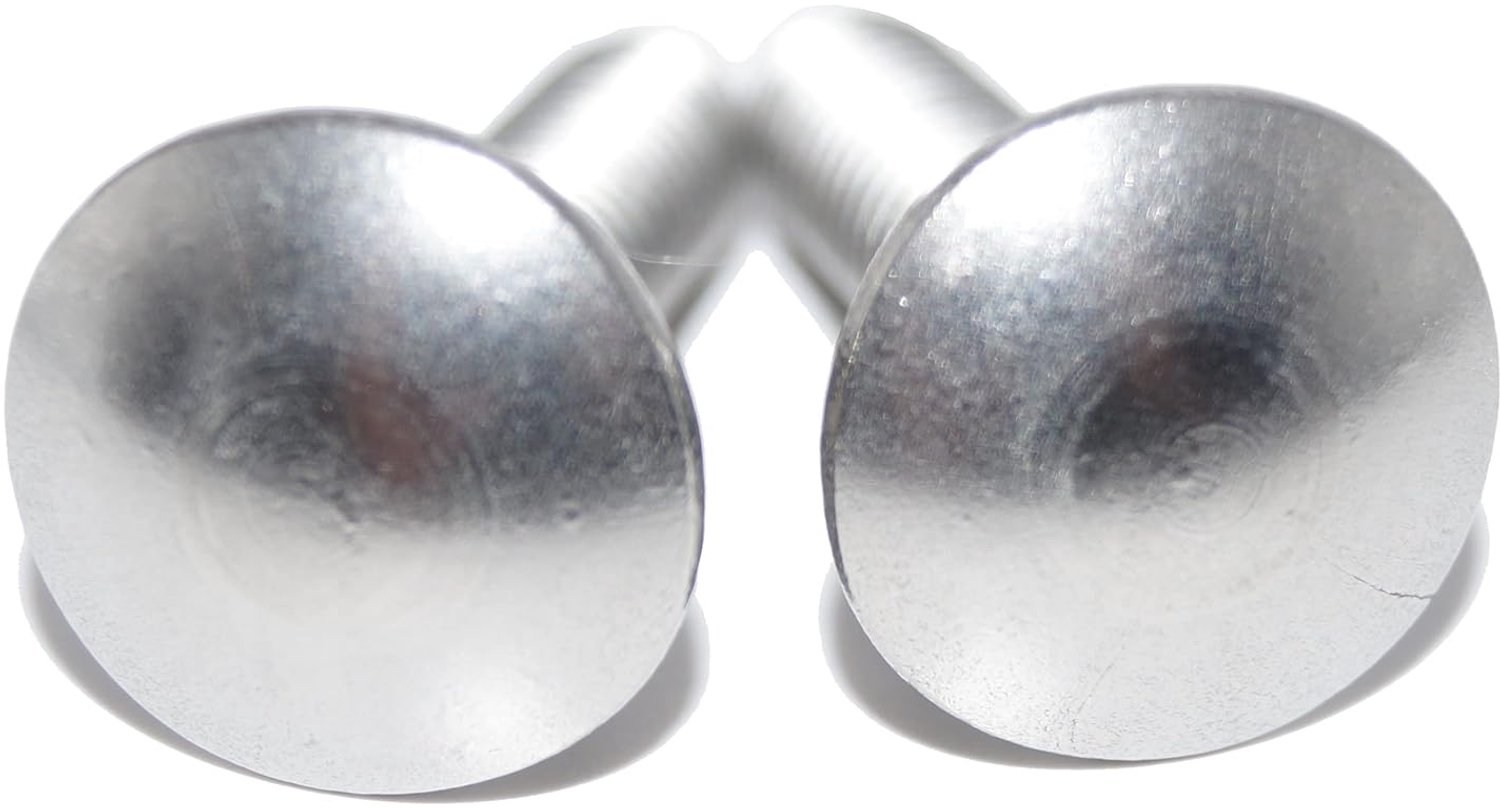 Slotschroeven M5x100 mm - roestvrij staal A2 - platte kop - ideaal voor stevige bevestiging - 10 stuks - m-winkel