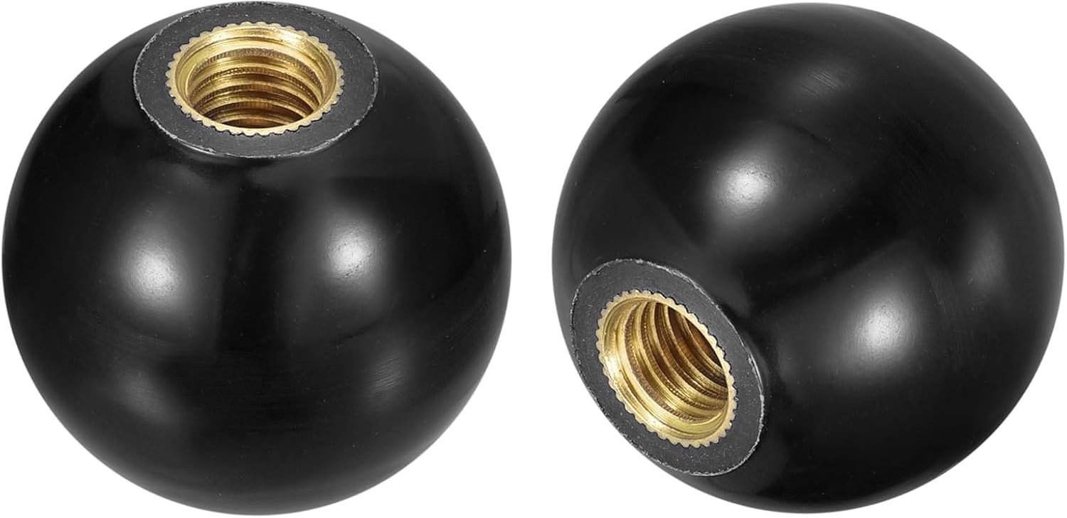 Kogelknoppen M6 20 mm - thermohardend - 4 stuks - duurzaam materiaal - Vemera