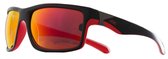 Trespass Zonnebril Drop Unisex Matzwart/rood