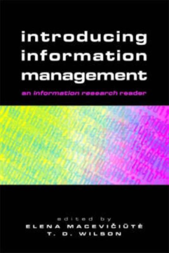 Introducing Information Management - cover
