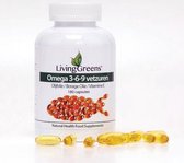 LivingGreens Omega 3-6-9 180 capsules, visolie,omega