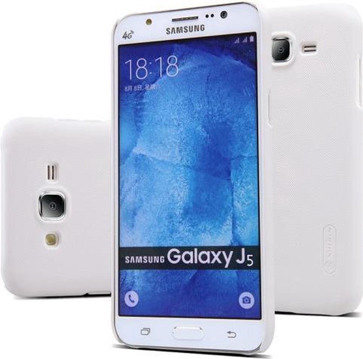 Nillkin - Frosted Shield hardcase hoesje - Samsung Galaxy J5 - Wit