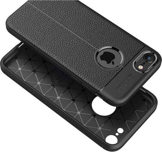 Just in Case Apple iPhone 8 Back Cover Soft TPU Zwart bol