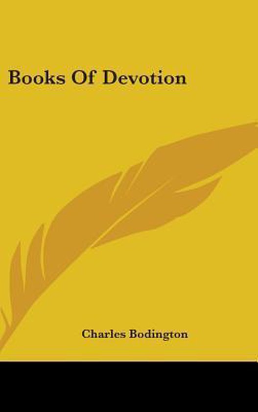 Books of Devotion, Charles Bodington 9780548113813 Boeken bol