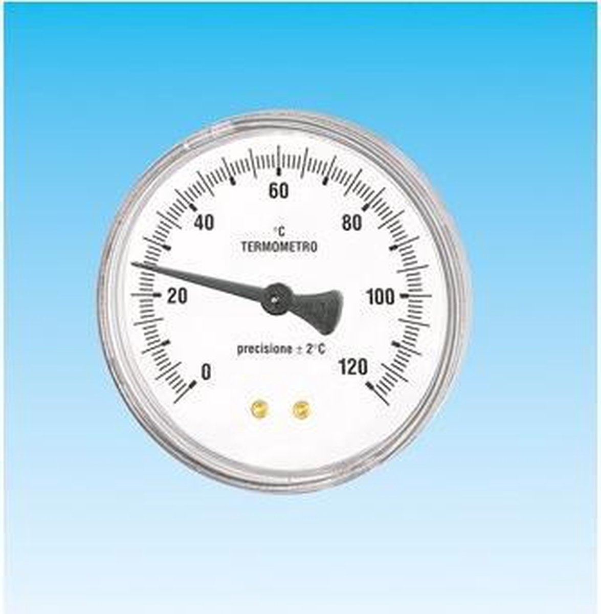 Watts thermometer 1/2 63mm L=50mm 0-120gr 0301040