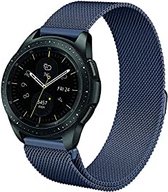 Geschikt voor Samsung Galaxy Watch Milanese band - blauw - 45mm / 46mm