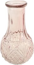 Vaas Ronaska glas Ø7,5xh13,5cm roze