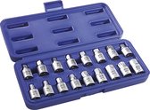 Westfalia olieafvoer moersleutel, 17 stuks