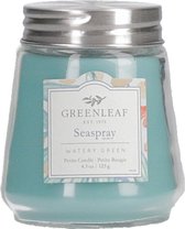 Greenleaf Geurkaars Seaspray 7 X 7 X 8 Cm Wax/glas Groen