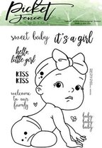 Baby Girl of all Seasons Clear Stamps (KIDS-102)
