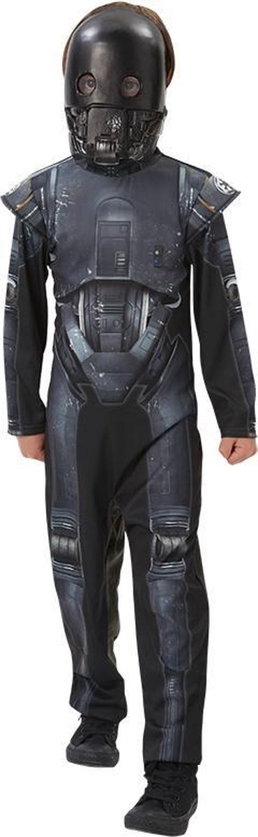 Star Wars K-2SO Droid Classic - Kostuum Kind - Maat M - 116/128 - Carnavalskleding