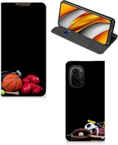 Bookcover Ontwerpen Xiaomi Mi 11i | Poco F3 Smart Cover Voetbal, Tennis, Boxing…