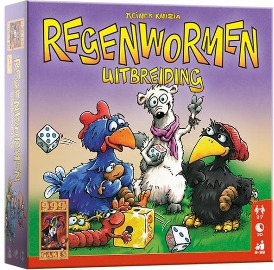 Afbeelding van het spel Regenwormen Uitbreiding - Dobbelspel