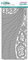 Snijmallen Slimline Kaart 5 Regenboog (CDSN-0100)