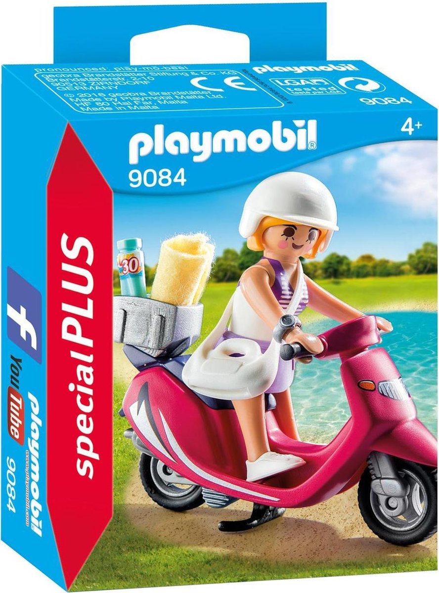 PLAYMOBIL Zomers meisje met scooter  - 9084 — afbeelding 10