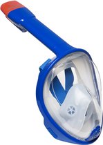 Atlantis Full Face Mask - Snorkelmasker - Volwassenen - Bright Blue -  L/XL
