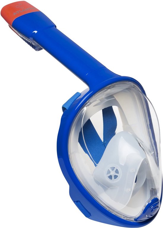 Atlantis Full Face Mask - Snorkelmasker - Volwassenen - Bright Blue - L/XL