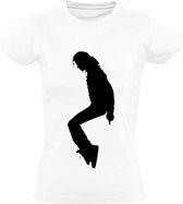 Michael Jackson Dames t-shirt | Zwart