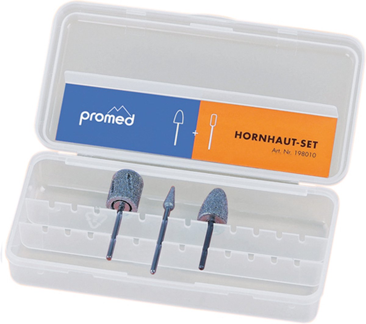 PROMED pedicure set EELT, 3-delig voor pedicure.