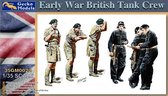 Gecko Models | 35GM0022 | Early War British Tank Crew | 1:35