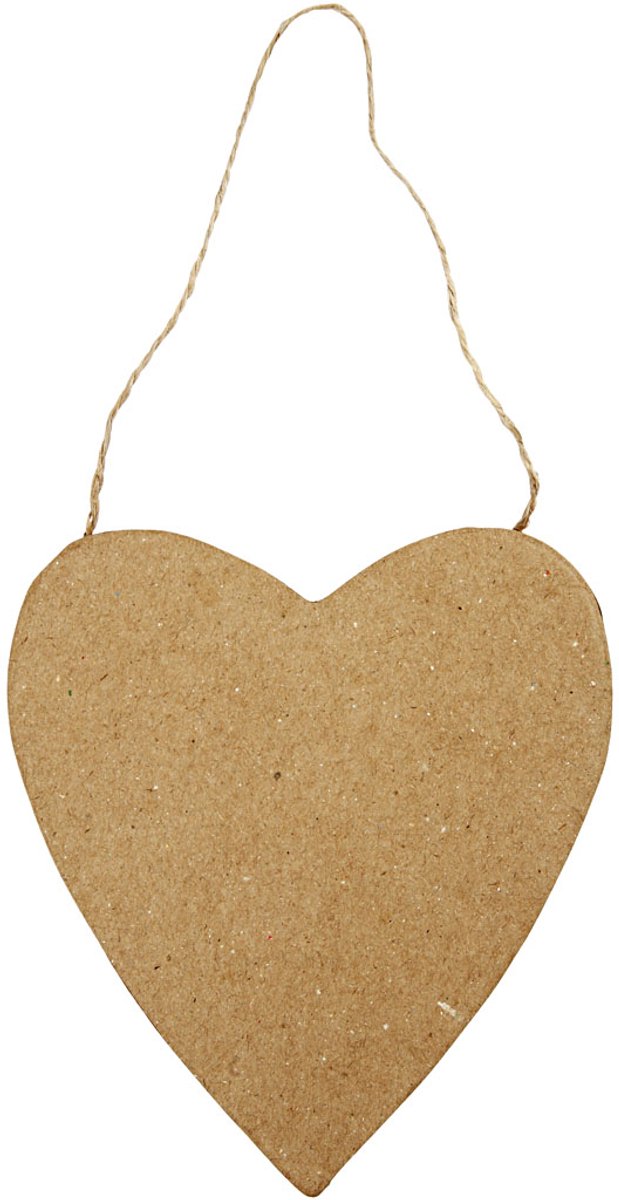 Hart, H: 12,5 cm, 1 stuk