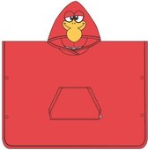 Woody badcape – rood – zeemeeuw – 211-1-BCA-B/546 – maat 128-152