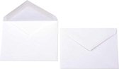 Enveloppen Wit 13x9.2cm Premium Opaque - 50 st