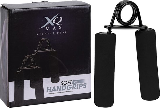 PRO Deluxe 2-Piece Handgrips Fitness Trainer - Hand Squeezer Hand Trainer Set - Forearm Muscles Trainer - Squeeze Dumbbell Fitness Wrist Trainer - Home Fitness Grip Trainer - Fitness musculation pour poignet / avant-bras et mains