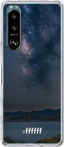 6F hoesje - geschikt voor Sony Xperia 5 III -  Transparant TPU Case - Landscape Milky Way #ffffff