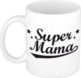 Mug / tasse cadeau texte Super Mama - Fête des Mères - 300 ml