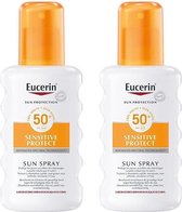 Eucerin Sun Sensitive Protect Spray SPF50+ 2x200ml
