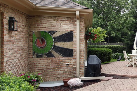 Dans la roseraie affiche toile lâche