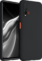 kwmobile telefoonhoesje voor Xiaomi Redmi 9T - Hoesje voor smartphone - Back cover in mat zwart