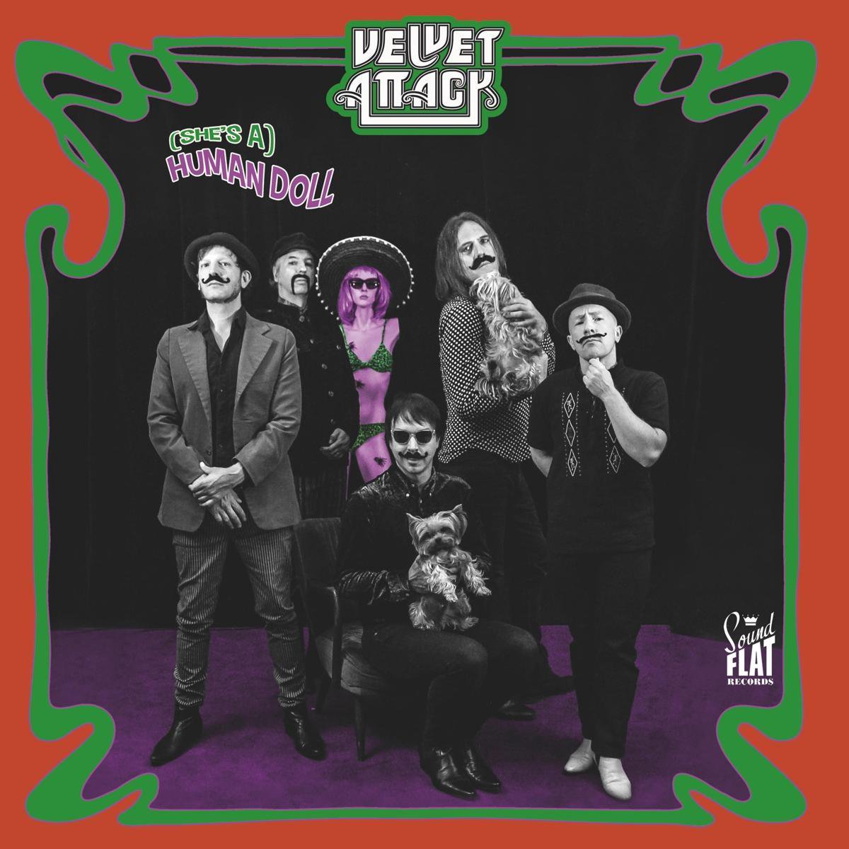 Velvet Attack - (She's A) Human Doll/Dr. Jesus Gonzalez (2 7" Single)