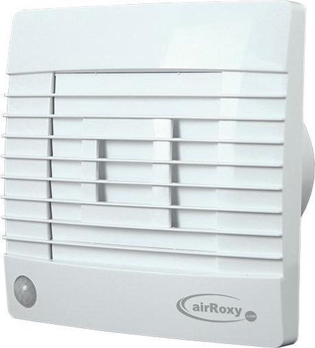 Badkamerventilator met Automatische Sluitklep, Bewegingssensor en Timer 150 mm wit - Prestige 150ZGMS