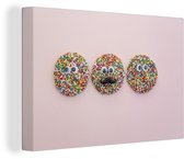 Saupoudrer de biscuits sur toile 2cm 30x20 cm - petit - Tirage photo sur toile (Décoration murale salon / chambre)