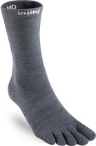 Injinji Liner Crew Nüwool Teensok Unisex 060370 charcoal S=37-40