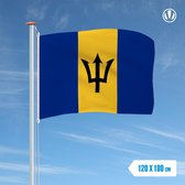 Vlag Barbados 120x180cm