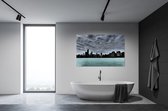 Cloudy skyline 90 x 60  - Plexiglas