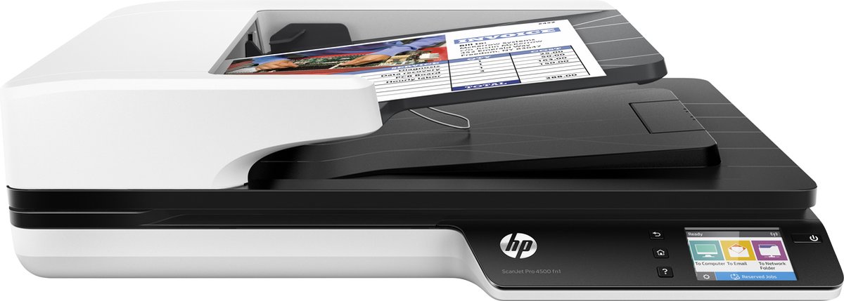 HP Scanjet Pro 4500 fn1 - snelle netwerkscanner met ADF thumbnail 5