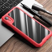 Voor iPhone XR iPAKY Dawn-serie Airbag schokbestendig TPU-hoesje (rood)