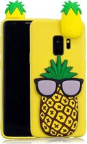 Voor Galaxy S9 3D Cartoon patroon schokbestendig TPU beschermhoes (grote ananas)