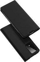 Voor Galaxy S20 Ultra DUX DUCIS Skin Pro Series horizontale flip PU + TPU lederen tas, met houder en kaartsleuven (zwart)
