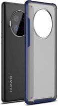 Voor Huawei Mate 40 Pro Vierhoekige schokbestendige TPU + pc-beschermhoes (blauw)